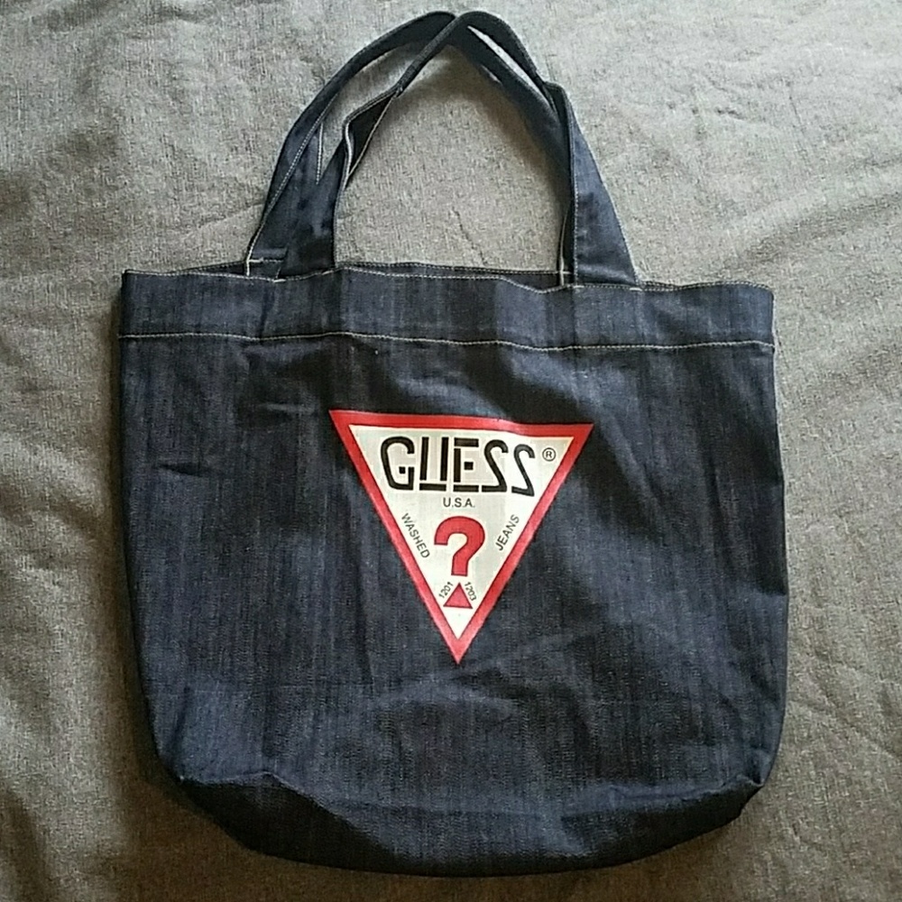 Denim Guess Tote